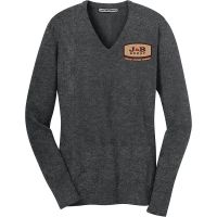20-LSW285, X-Small, Charcoal Heather, Chest, J&B Group.
